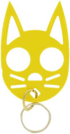 The Cat Personal Safety Keychain -Yellow