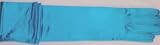 Eighteen Inch Shiny Neon Turquoise Blue Color Spandex Opera Gloves for Wedding Prom Communion