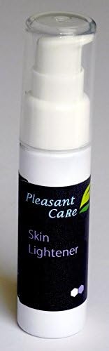 Pleasant Care Pharmacy Skin Lightener - 15 ml - BEST Face Lightening Cream - Brightens Face - Reduces Redness and Inflammation - Reduces Dark Spots and Evens Skin Tone - For Normal, Dry, Sensitive, and Oily Skin - For Men, Women, and Teens - Kojic Acid, Niacinamide, Acetyl-D-Glucosamine, Arbutin, Vitamin A - Made in USA