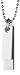 Calvin Klein - KJ06BN010100 - Collier Homme - Acier inoxydable