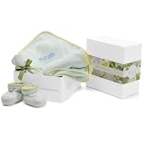Organic Newborn Baby Box - Sky Blue