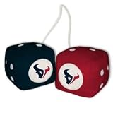 Americans Sport's Houston Texans Fuzzy Dice