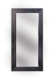 IMAGE OF Diamond Sofa 84-Inch Rectangle Floor Mirror, Dark Walnut