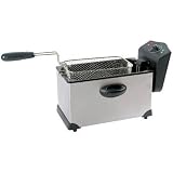 NEW & BOXED 3 LITRE STAINLESS STEEL DEEP FAT FRYER
