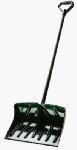 Suncast SC1350 18-Inch Snow Shovel/Pusher Combo with Wear Strip, Green