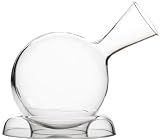 from Stoelzle Hoggit Port Decanter / Carafe on Glass Stand - Earth, Clear