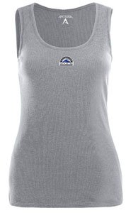 Colorado Rockies Womens Fan Tank Top (Grey) - X-Large