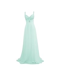 2015 Sleeveless Sequined Beaded Lace Sweetheart Chiffon Evening Dress/Homecoming Dress/Prom Dress/Wedding Party Dress  with a Brush/Sweep Train 