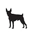 Companion Dog Pet Toy Fox Terrier Car Truck Vehicle Bumper Helmet Decal Sticker Wall Art Laptop Design Skin Stickers