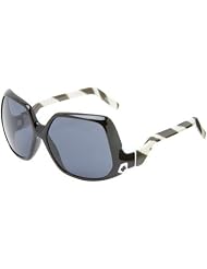 Corniche Sunglasses In Black W Zebra Print-Grey By Spy by SPY
