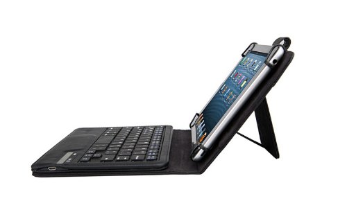 【JUVENA】Dell Venue 8 Pro用BluetoothワイヤレスキーボードPUレザーケース付