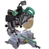 Hitachi C12LSH 15 Amp 12-Inch Dual Bevel Sliding Compound Miter saw with Laser Guide and Digital Bevel Display