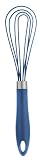 Cuisipro Silicone  10 Inch Flat Whisk, Blue