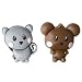 JibbitzTM Barry and Mow 2-Pack