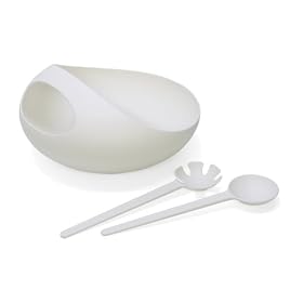 Buy Joseph Joseph Salad Bowl and Servers, Salad Bowl and 2-Piece Server Set, White