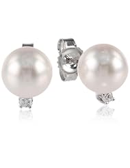 TARA Pearls 14k White Gold Akoya White Pearl Earrings, 7mm