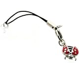 Flying LADY BUG Cell Phone Charm