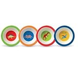 Crocodile Creek's Dinosaurs 4 Piece Children's Melamine Bowl Set