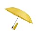 Taschenschirm Regenschirm - Farbe gelb - Durchmesser ca. 81 cm