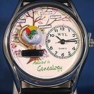 Genealogy Silver Watch