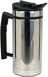 Planetary Designs Stainless Steel Thermal 12 Cup French Coffee Press Chrome