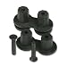 New - Simplicity II Systems Connecting Hardware, Black, 2/Pack by HON