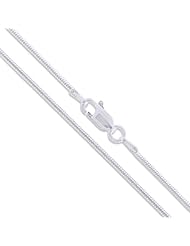 Sterling Silver Snake Chain 1.2mm Solid 925 Italy New Brazilian Necklace