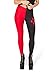 Anvoro Women's Designed Digital Print Stretch Leggings(Harley Quinn)
