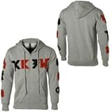 KR3W Terry Kennedy Lettered Full-Zip Hooded Sweatshirt - Men's