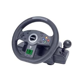 Nitro Racing Wheel (volant de course � vibrations) sous licence Xbox360 - Noir