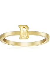 gorjana Gold-Tone Alphabet Ring