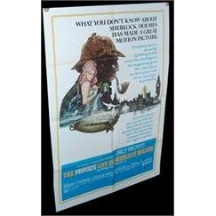 The Private Life Of Sherlock Holmes Folded Movie Poster 1971