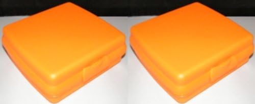 Tupperware Sandwich Keeper Set Orange