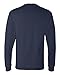 Hanes Men's ComfortSoft Heavyweight Long Sleeve T-Shirt Navy,2XL