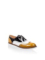 Coveri&Co Zapatos de cordones (Amarillo / Blanco)