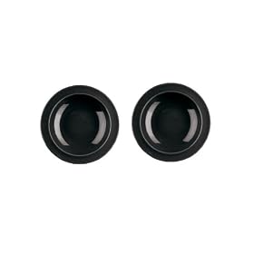 Emile Henry 9-inch Soup Pasta Bowls, Set of 2, Black by Emile Henry