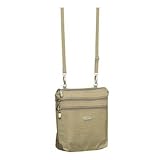 Baggallini Zipper Bagg - Crinkle Nylon - Leaf Green/Mango