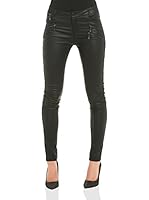 Romantik Paris Pantalón Seven (Negro)