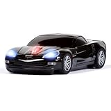 Chevrolet Corvette C6 Black Wireless Optical Mouse