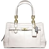 Coach Chelsea Leather Jayden Satchel Bag Purse Tote 17811 Parchment