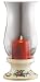 Lenox Holiday Tartan Hurricane w/Pillar Candle