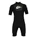 Quiksilver Syncro Short Arm Springsuit - Mens - Medium/black-blue