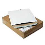 Quality Park Extra-Rigid Fiberboard Photo/Document Mailers, 12.75 x 15 Inches, Box of 25 (64019)