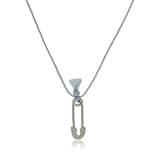 Dogeared Make A Wish Its A Boy Safety Pin Char