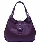 Coach Soho Leather Shoulder Hobo Bag Purse Tote 17092 Raspberry