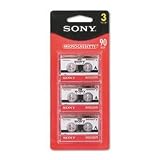 (Price/PK)Dictation and Audio Micro Cassette, 90 Minutes (45 x 2), Three per Pack