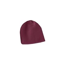 Short Knit Acrylic 8'' Winter Beanie Hat - 13 Colors Available