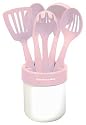 KitchenAid Cook for the Cure 6-Piece Utensil Set, Pink