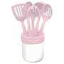 KitchenAid Cook for the Cure 6-Piece Utensil Set, Pink