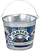 St. Louis Rams Metal 5 Quart Pail Made Of Rust Resistant Galvanized Steel Waterproof Bottom